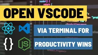 How to Open Visual Studio Code from Mac Terminal // Improving Your Dev Productivity