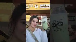Kendi Bubble Tea’mi oluşturuyorum😍 ( INFI self ordering)