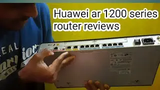 Huawei router ar 1200 Series unboxing.