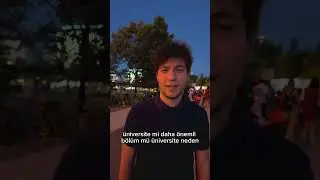 uni mi daha onemli bolum mu #yks2025 #odtü #tercih2024 #ataberkmusaoglu #sokakröportajları