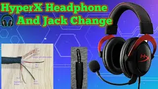 HYPERX HEADPHONE AUX JACK BROKEN FIX AT HOME EASY WAY