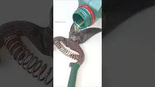 Remember this tip and trick! How to carefully pour grease into hard to reach places #shorts #tips