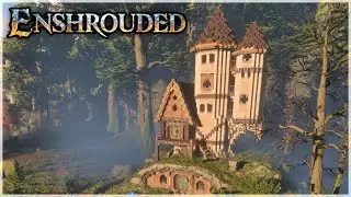 Enshrouded: Building a Fantasy House & Tower in the Forest