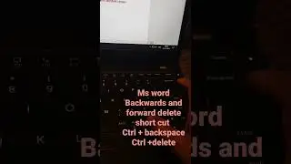 Delete Text in ms Word #shorts #wordtricks