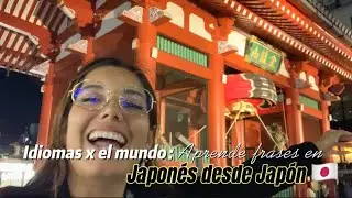 Aprende frases en japonés desde Japón! 🇯🇵