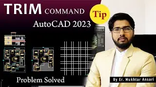 AutoCAD Trim Command Explained | Trim Problem Solved | AutoCAD 2023