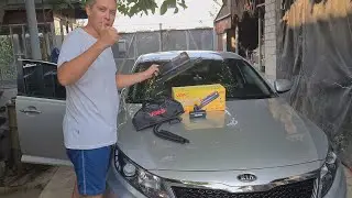 Автомобильный пылесос VOIN V 80 с LED подсветкой для влажной и сухой уборки. Обзор и тесты на авто.