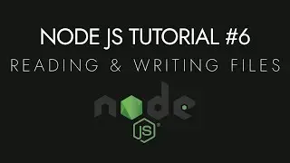 Node.js Crash Course Tutorial #6 - Reading & Writing Files (fs)