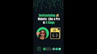 🔥 Destructuring JS object like a pro in 4 simple steps