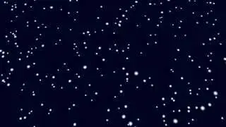 Футаж - пушистый снежок