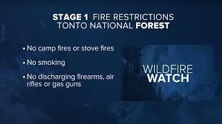 Latest headlines: Stage 1 fire restrictions at Tonto National Park and summer meal program