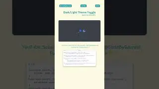 Create a Dark & Light Mode Toggle with HTML & CSS! 🌙☀️ 