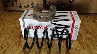 S60. Auto buffers a year later. Replacement of rear springs.