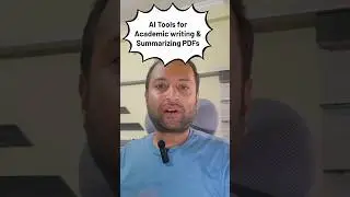 🔥🔥Best tools for summarizing PDF and academic writing. AI tools for writing research papers.