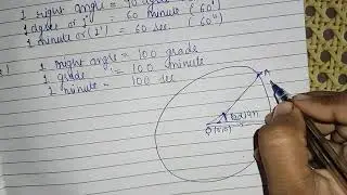 Trigonometry basic concepts ( class 11 , maths )