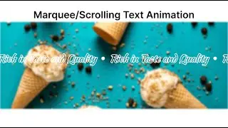 Text Animation in Figma | Marquee/Scrolling animation