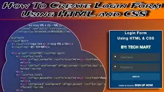 How To Create Login Form Using HTML and CSS | Make Sign In Form Design HTML ~ Pure CSS Keyboard
