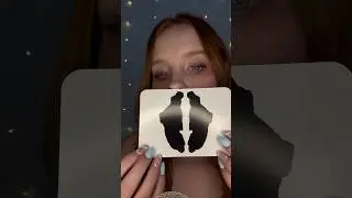 ASMR Inkblot test On You!