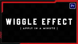 Unlock The Power Of Wiggle Text Effect In Premiere Pro!