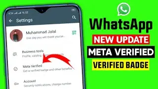 WhatsApp Meta verified update || WhatsApp new feature || WhatsApp business meta verified