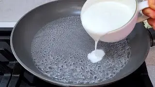 Просто налейте КЕФИР в кипящую воду! Я больше не покупаю в магазинах! Легко и вкусно