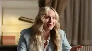 Gwendoline Christie's stomach growling during an interview
