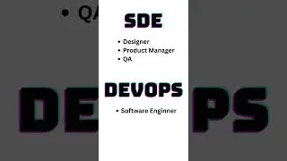 DevOps Engineer  vs Software Engineer 