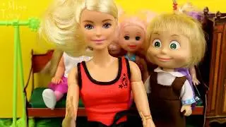 КТО СИЛЬНЕЕ. МАША в школе. Мультик #Барби Школа Игрушки Куклы Для девочек
