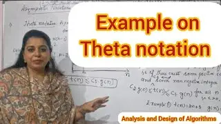 Lec10 :Theta notation-Example