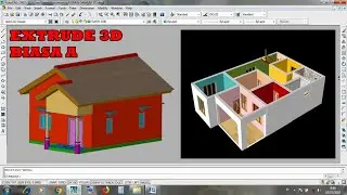 495 EXTRUDE BIASA A 3D AUTOCAD