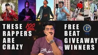 Rap Beats Giveaway Winners 🎊 These Rappers are Crazy🔥