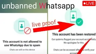 WhatsApp banned my number solution | How to unbanned whatsapp number | Hindi | 2023.