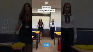 Aviation safety procedures from former Cabin Crew students  