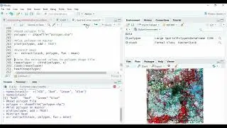 Extract/ Add raster values to polygons in R