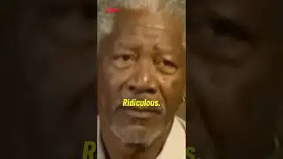 Morgan Freeman SCHOOLS Reporter On Racism