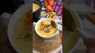 Куриный крем-суп 🍗🥣Как вам рецепт? Будете пробовать? #рек #рекомендации