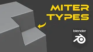 Miter Types in Blender - Fix nasty corners! (quick tip)