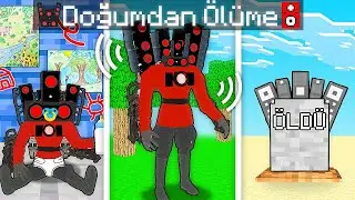 TITAN SPEAKERMAN'ın HAYATI - Minecraft