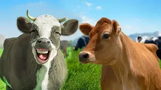 FUNNY COW DANCE 9 │ Cow Song & Cow Videos 2021