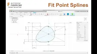 Fusion 360 - Fit Point Splines Tutorial