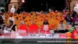 Swami Chidananda Muniji and Swami Maitreyananda Dharmachari, Rishikesh