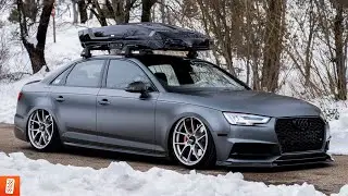 Building an Audi S4 Prestige - Part 8 - MORE PARTS! P3 Gauge, Carbon Fiber + Apple Pie