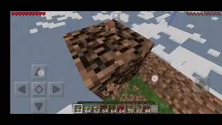 Один блок в maincraft