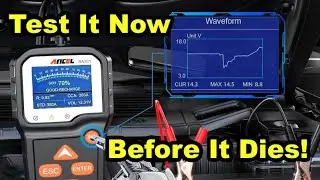 Ancel BA301 Car, Motorcycle, Lawn Mower Battery Tester. Unboxing, test and review!