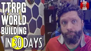 Inspiration and Tech | 30 Days of RPG World Building | DAY 24