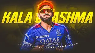 Kala Chashma x Virat Kohli • Beat Sync Edit ❤️🔥• Cricket Editor