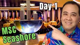 My 1ST NIGHT on MSC Seashore! (2024 Cruise VLog)