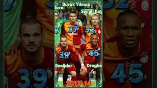 The legendary line-up of Galatasaray!!! how old are they right now?