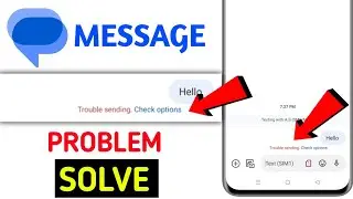Fix message trouble sending problem || Message trouble sending problem solve