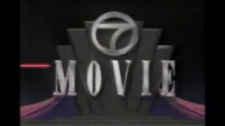 WLS TV-7 opening of the 7 MOVIE, a late night movie show in Chicago.